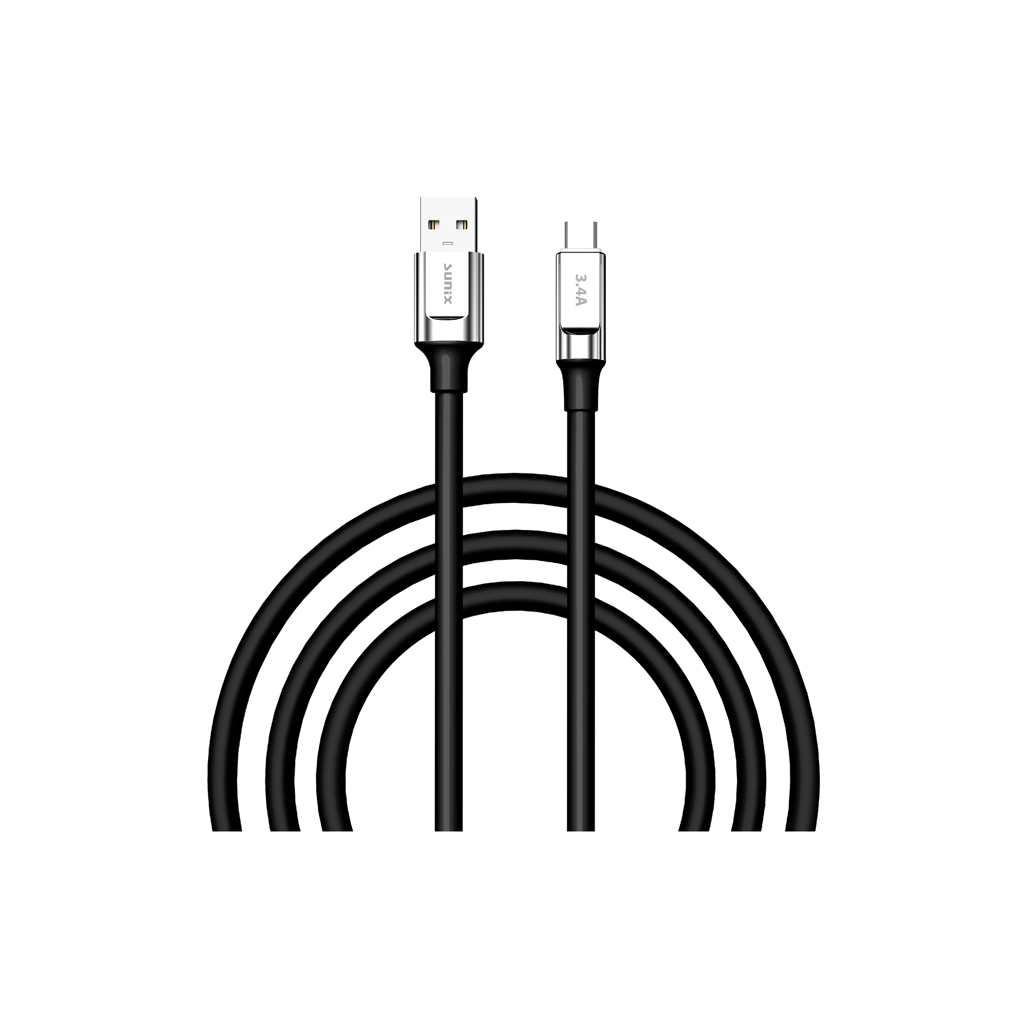 SC-65 3.4A Type-C Şarj ve Data Kablosu